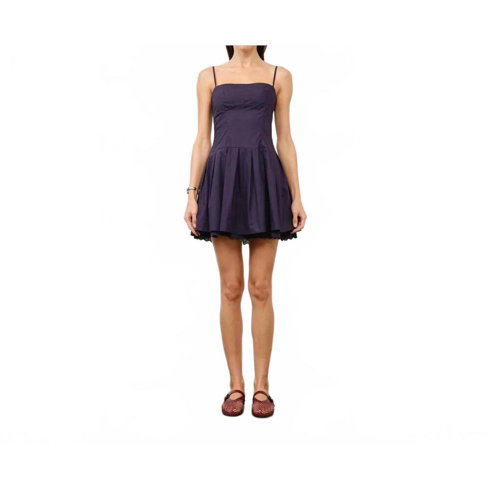 NEW LOUCIA simone mini dress in navy